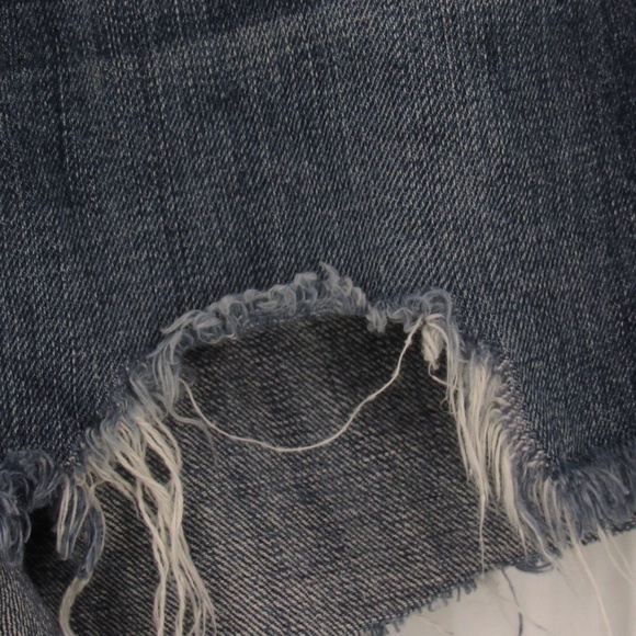 Vigoss Studio The Ritz Distressed Jean Shorts 3/4 27 - Picture 9 of 15